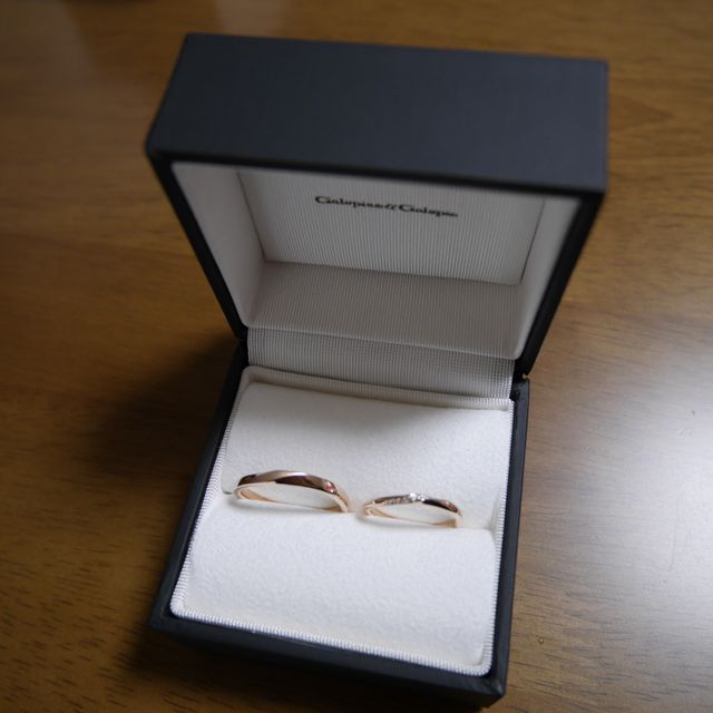 【Galopine & Galopin(ガロピーネガロパン)の口コミ】 決め手は、まずデザインが気に入ったこと。色合いも選ぶことができました…