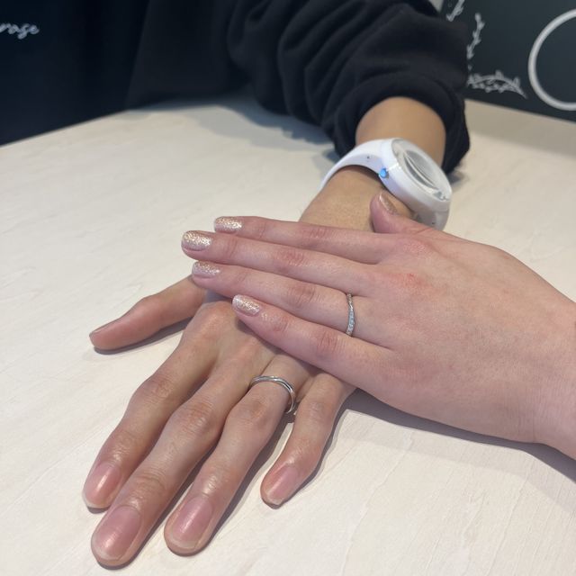 【PORTADA(ポルターダ)の口コミ】 自分の指にはストレートのデザイン以外のものが似合うとわかっていたので…