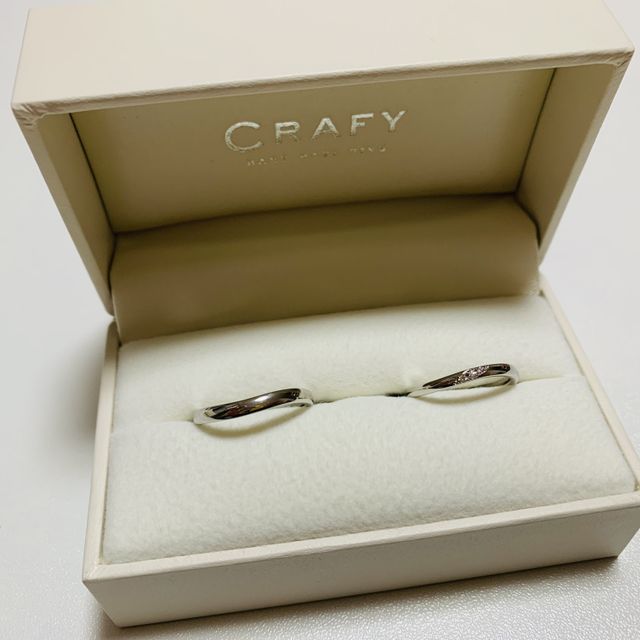 【CRAFY(クラフィ)の口コミ】 初めてのペアリングを作った場所だったので、絶対にここで作りたいと思い…