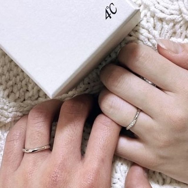 【4℃ BRIDAL(ヨンドシーブライダル)の口コミ】 なにより指輪のデザインの種類が豊富です！そしてどれも可愛い！シンプル…