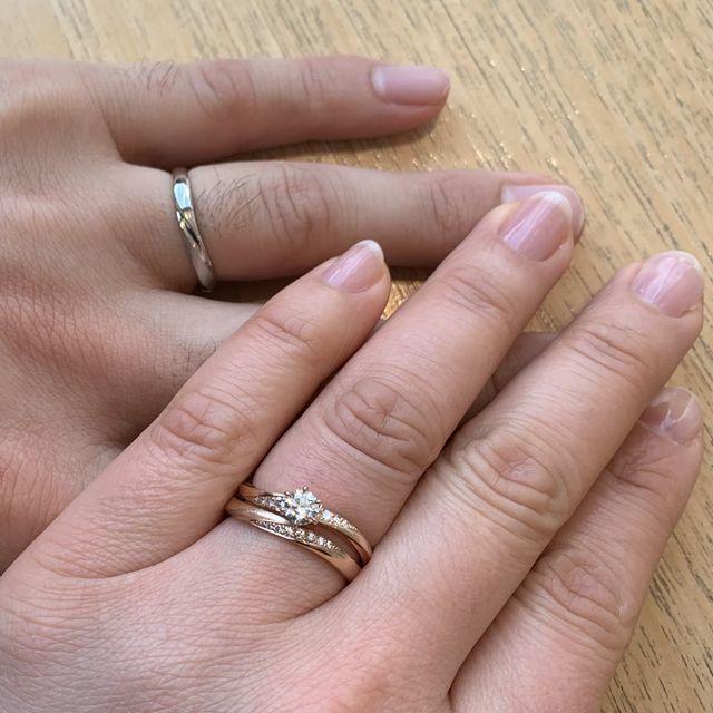 【JEWELRY STUDIO Advance(ジュエリースタジオアドバンス)の口コミ】 担当アドバイザーさんがヒアリングの中で私の好みの指輪のタイプを絞って…