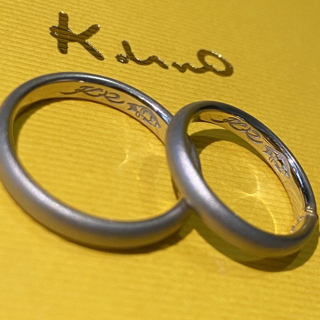 【ケイウノ ブライダル(K.UNO BRIDAL)の口コミ】 シンプルかつ人と被らないような
オリジナル性を探していたところ
ケイウ…