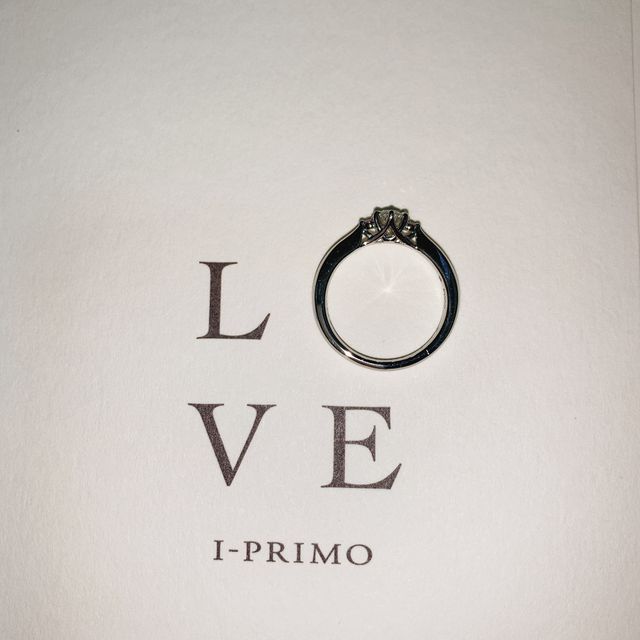 【アイプリモ(I-PRIMO)の口コミ】 ダイヤモンドの質が良かったこととピンクダイヤモンドをつけてもらえたの…