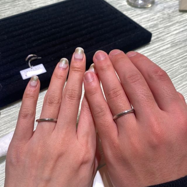 【TRECENTI(トレセンテ)の口コミ】 ミルグレインの指輪が気に入りました。
他ブランドでもミル打ちデザインを…