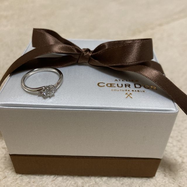 【COEUR D'OR(クゥドール)の口コミ】 たくさん種類があって悩みましたがピンクのメレダイヤが決め手でした。見…