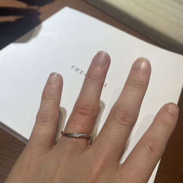 【TRECENTI(トレセンテ)の口コミ】 デザインも素敵なものがあり、またつけ心地もよかったです。号数も0、5号…