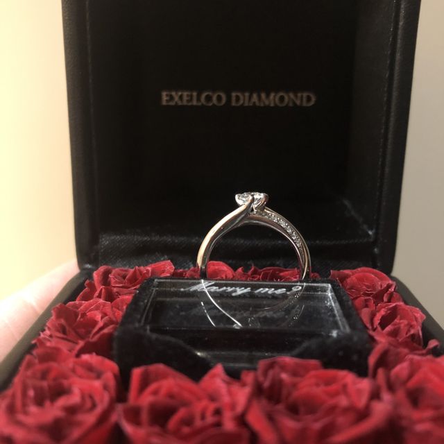 【エクセルコダイヤモンド(EXELCO DIAMOND)の口コミ】 彼氏さんがサプライズで選んでくれていました。
とってもかわいい指輪で
…