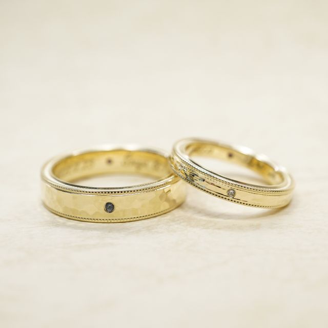 【acredo(アクレード)の口コミ】 決め手は、ゴールドの品数が多く、2人だけの指輪を作れる点でした。他店で…