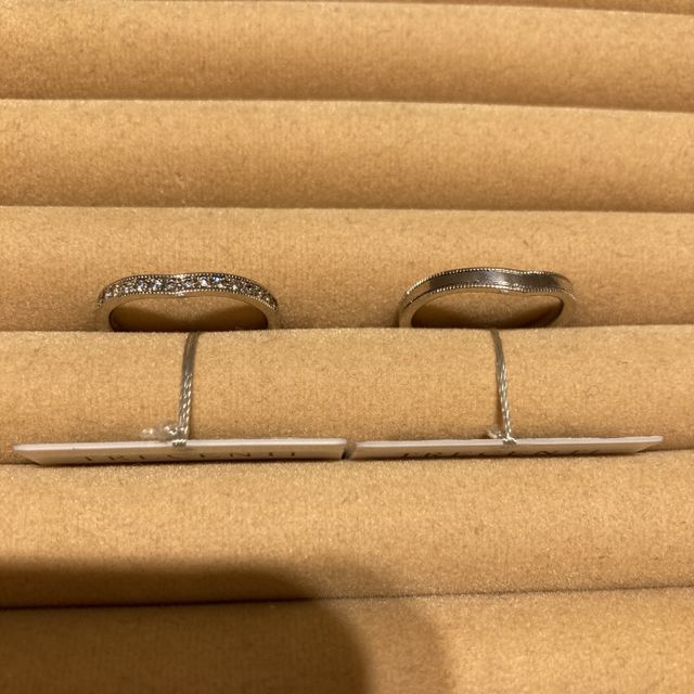 【TRECENTI(トレセンテ)の口コミ】 ダイヤモンドが綺麗で、きらきらと目立つものが多く、シンプルながらも華…