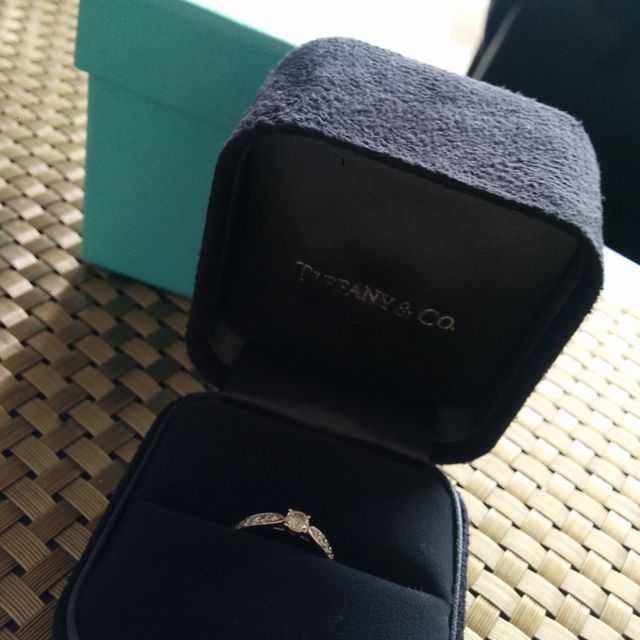 【ティファニー(Tiffany & Co.)の口コミ】 彼が買いに行ったとき、このデザインが良いなと思った物が、たまたま私の…