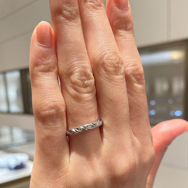 【ショーメ(CHAUMET)の口コミ】 大好きなドラマ「やまとなでしこ」でも使われたという指輪でとても心惹か…