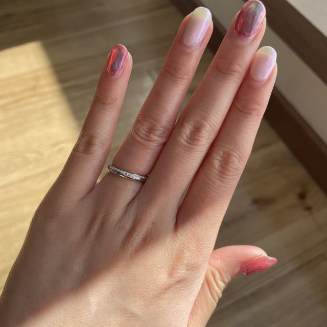 【アイプリモ(I-PRIMO)の口コミ】 指にはめた時のキラキラ感がとても可愛かった事が購入の決め手でした！！…