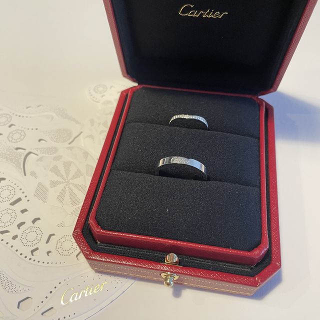 【カルティエ(Cartier)の口コミ】 アフターサービス等含め、結婚指輪は歴史のあるブランドで探していました…