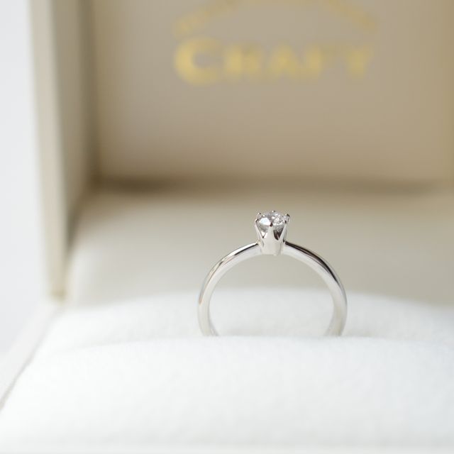 【CRAFY(クラフィ)の口コミ】 HPなどから予め好みのデザインの指輪の写真をいくつか保存して、それを一…