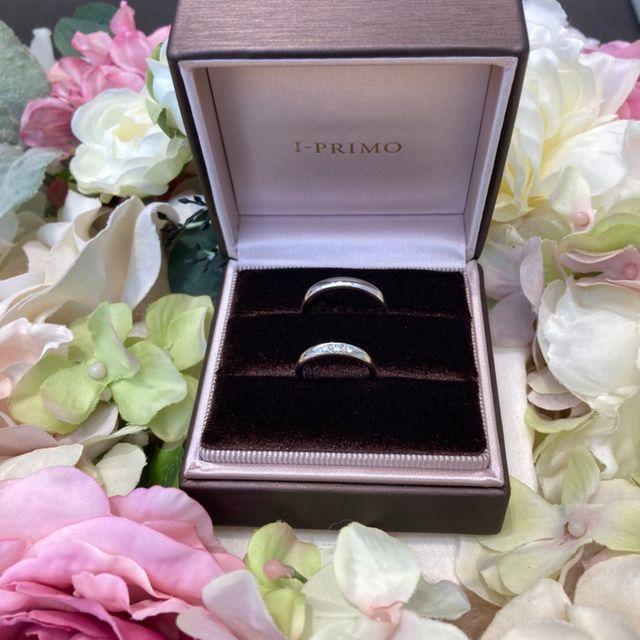 【アイプリモ(I-PRIMO)の口コミ】 ダイヤモンドがついてキラキラした指輪を探していて、この指輪はとても綺…