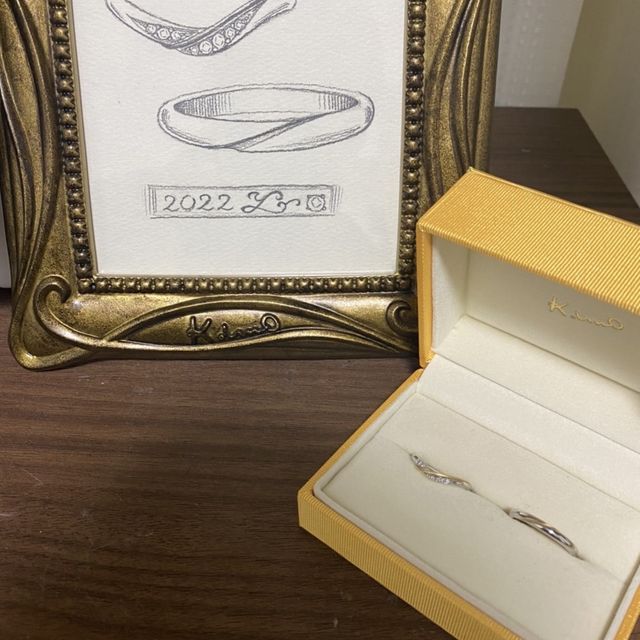 【ケイウノ ブライダル(K.UNO BRIDAL)の口コミ】 決め手としては3点あります。
①自分が100%以上の満足のできるデザインにな…