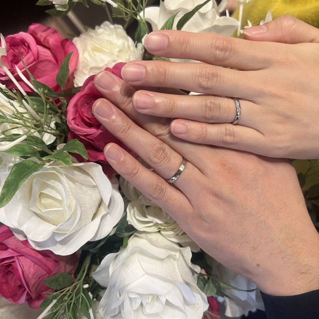 【TANZO.(鍛造指輪)の口コミ】 婚約指輪、結婚指輪両方ともお世話になりました。普段指輪をつけないので…