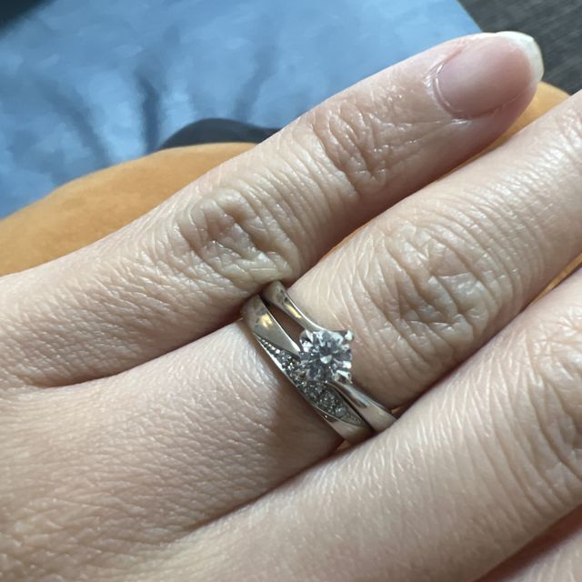 【TANZO.(鍛造指輪)の口コミ】 婚約指輪、結婚指輪両方ともお世話になりました。普段指輪をつけないので…