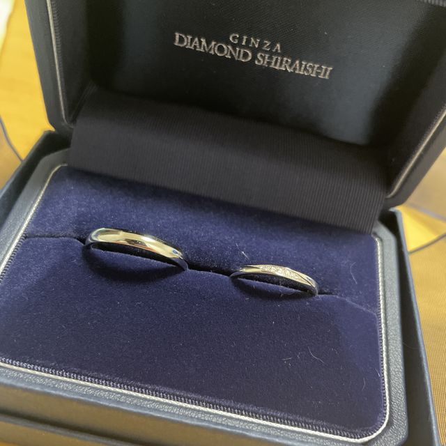 【銀座ダイヤモンドシライシの口コミ】 普段から指輪をつけることがなかったのでどれが良いかも全くわかりません…