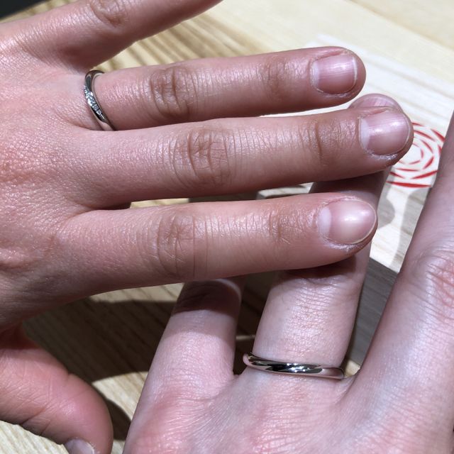 【出雲結(いずもゆい)の口コミ】 直感でデザインが気に入ったことと、店舗のスタッフの方の真心に気持ちが…