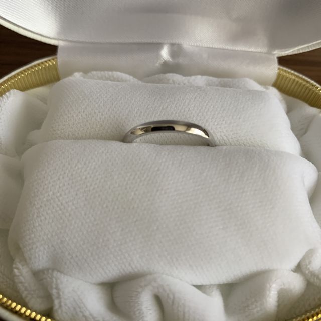 【カオキ　ダイヤモンド専門卸直営店の口コミ】 シンプルで長く愛用できる指輪です。ブランド志向がなく自分の好みの指輪…