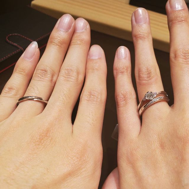 【TRECENTI(トレセンテ)の口コミ】 フローラのデザインが指輪のかわいらしさと普段使いのしやすさを両立して…