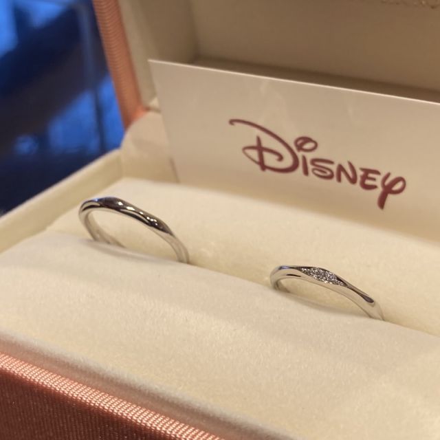 【ケイウノ ブライダル(K.UNO BRIDAL)の口コミ】 ディズニーデザインのものやケイウノオリジナルデザインのものと悩みまし…