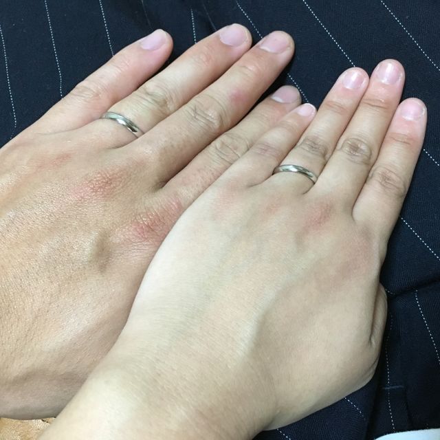 【PILOT BRIDAL(パイロットブライダル)の口コミ】 はめごこちがとても良く、手に吸い付くようにぴたっとはまりました。
内側…