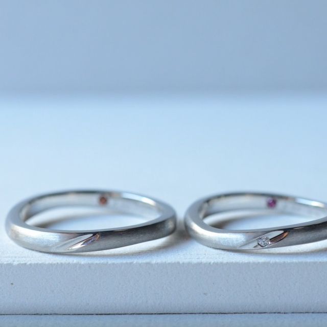 【CRAFY(クラフィ)の口コミ】 指輪の形は自分たちでネットから探して検討し、何となくイメージを付けて…