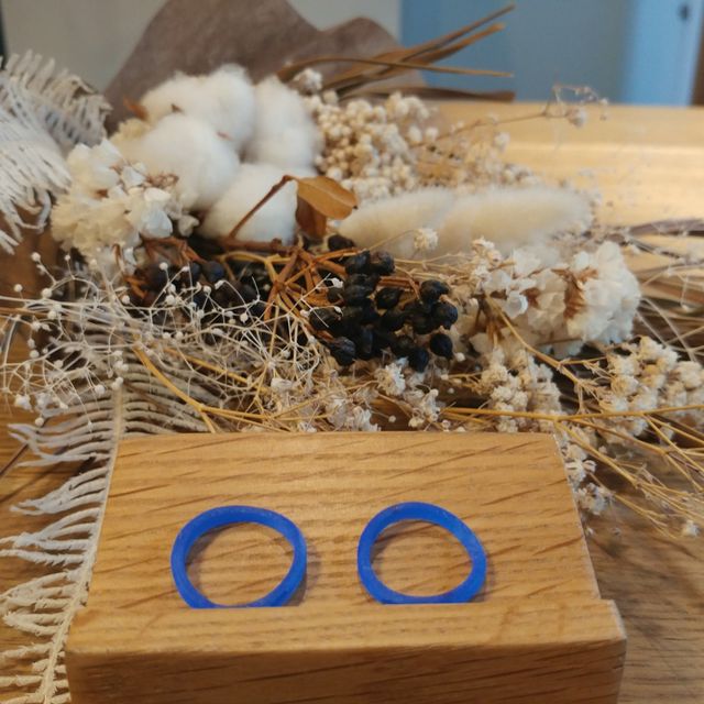 【CRAFY(クラフィ)の口コミ】 指輪の形は自分たちでネットから探して検討し、何となくイメージを付けて…