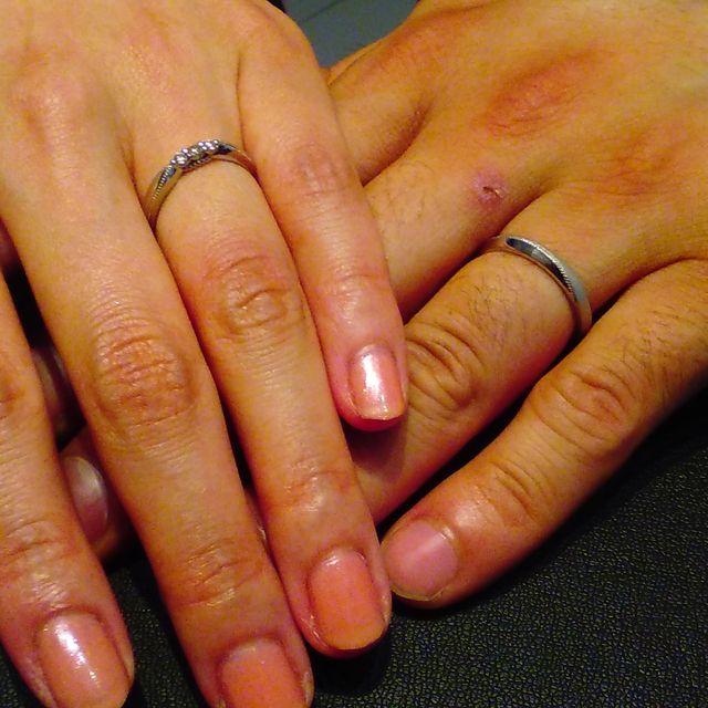 【エクセルコダイヤモンド(EXELCO DIAMOND)の口コミ】 始めに決めていたデザインがありましたが、店員さんのおすすめで全く違う…