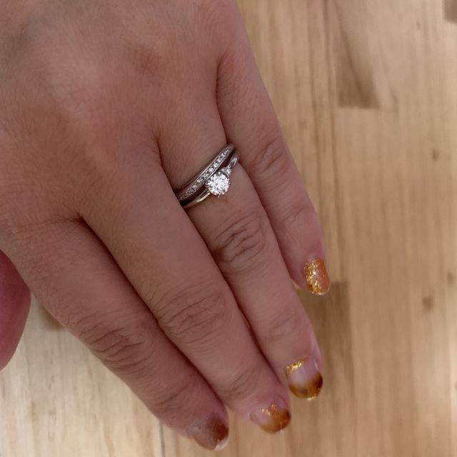 【AFFLUX(アフラックス)の口コミ】 リングを選んだ決めては、一つ一つのリングに意味や言葉のあるものを探し…