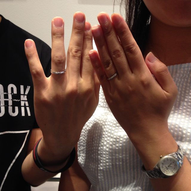 【銀座ダイヤモンドシライシの口コミ】 スタッフの方の丁寧な対応に感激して、丁寧に説明してくださる対応に安心…