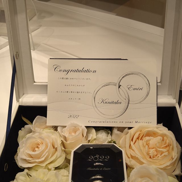 【4℃ BRIDAL(ヨンドシーブライダル)の口コミ】 予算も限られていた中で、デザイン・サイズ・価格がどれもがベストでした…