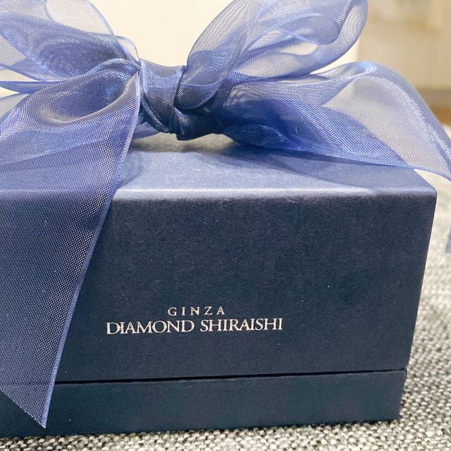 【銀座ダイヤモンドシライシの口コミ】 婚約指輪で銀座ダイヤモンドシライシさんの指輪をいただいて他のブランド…