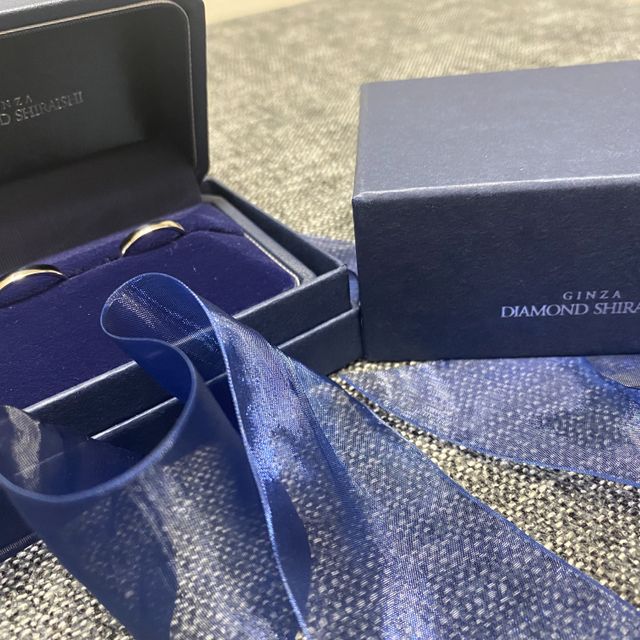 【銀座ダイヤモンドシライシの口コミ】 婚約指輪で銀座ダイヤモンドシライシさんの指輪をいただいて他のブランド…