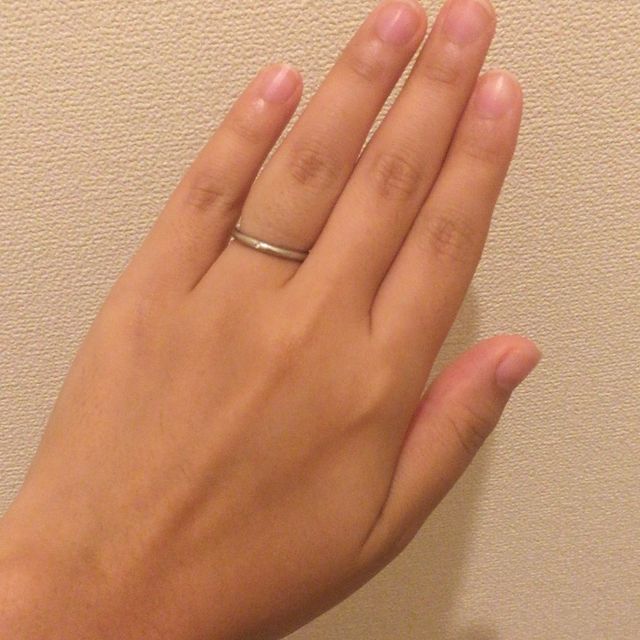 【ブルガリ(BVLGARI)の口コミ】 夫婦共に好きなブランドなので、結婚指輪はブルガリにしようと決めていま…