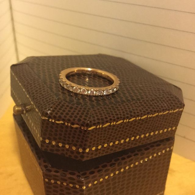 【BROWNDIAMOND(ブラウンダイヤモンド)の口コミ】 シンプルで使いやすいけど、ゴージャスに見える、ピンクゴールド、ゴール…