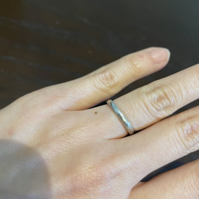 【MIKIMOTO(ミキモト)の口コミ】 結婚指輪は、ダイアモンドがついていなくシンプルなデザインがいいと思っ…