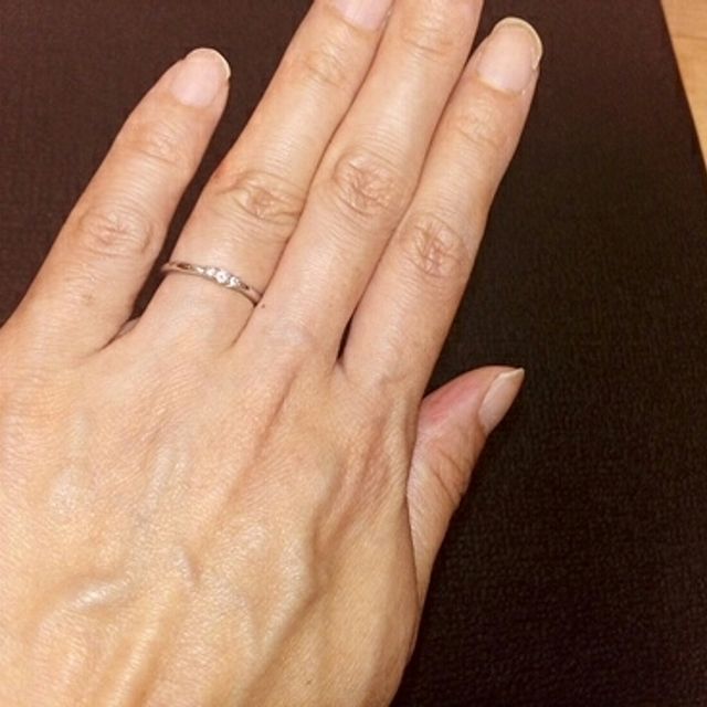 【LUCIE(ルシエ)の口コミ】 俄でエンゲージリングを購入しました。当初は他のブランドを考えていまし…