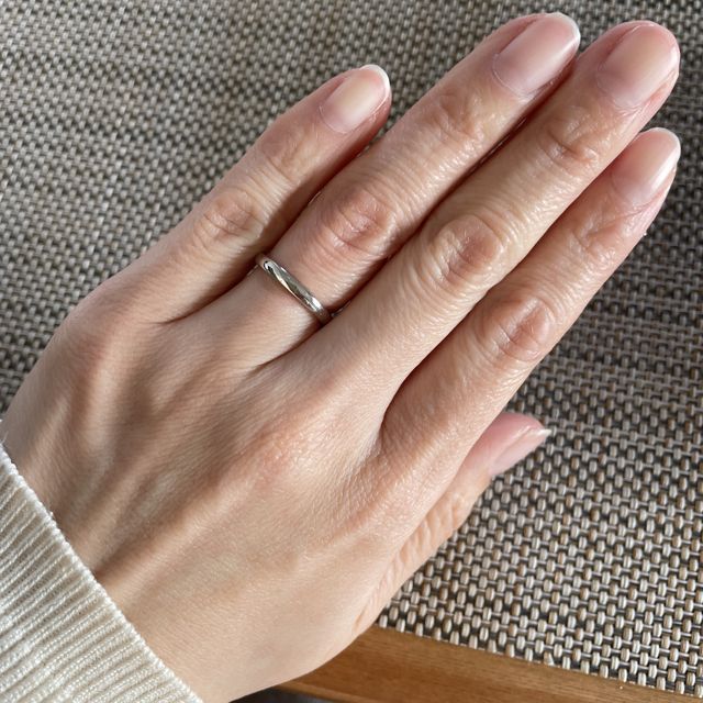 【銀座ダイヤモンドシライシの口コミ】 日本のメーカーなので、日本人の指に合っている指輪だということと、永久…