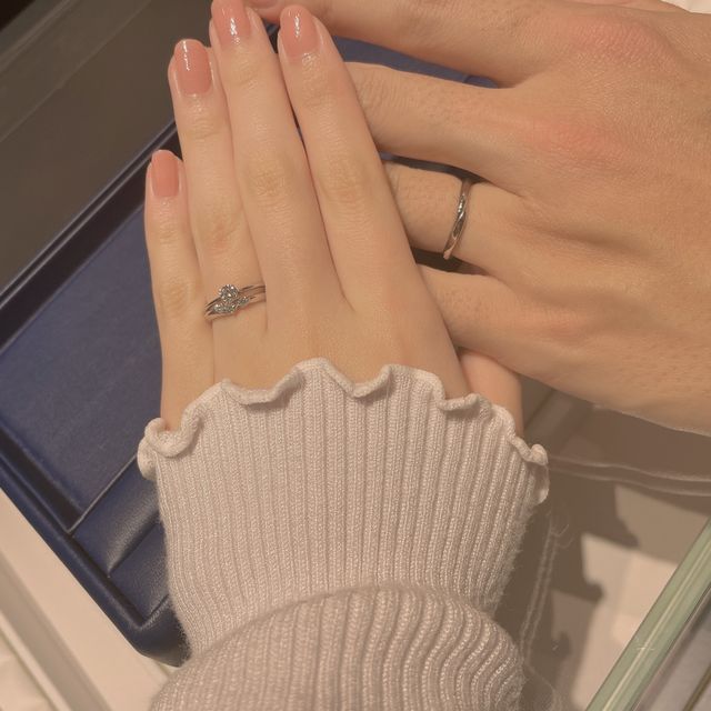 【銀座ダイヤモンドシライシの口コミ】 デザインにストーリーが込められていて、とても素敵でした。プロミティア…