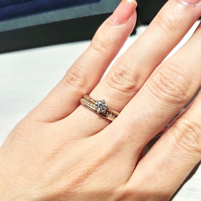 【Love Bond(ラブボンド)の口コミ】 【指輪のデザイン・テイスト・素材について】有名ブランドにはないデザイ…