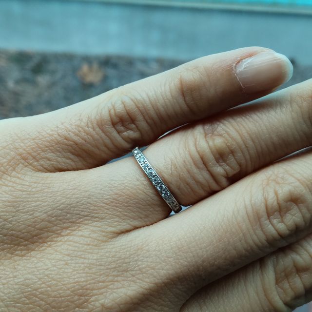 【ギンザタナカブライダル(GINZA TANAKA BRIDAL)の口コミ】 婚約指輪を仕事柄はめる機会がないので、その分、結婚指輪へ予算を回して…