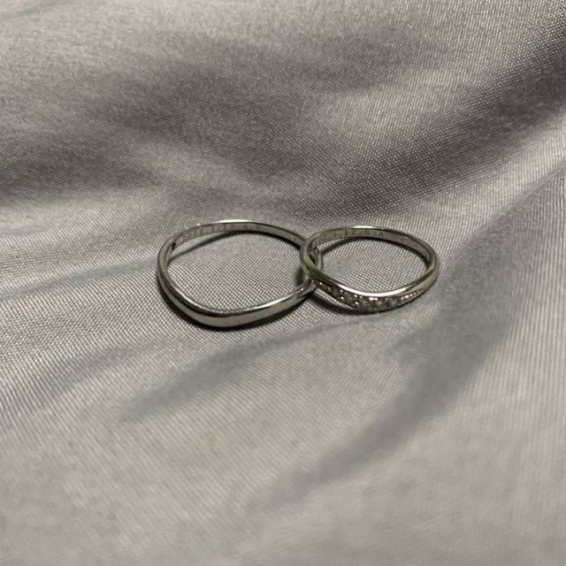 【towa et toi(トワエトワ)の口コミ】 元々は違う指輪目当てで来店したのですが、他の指輪もいろいろ出していた…