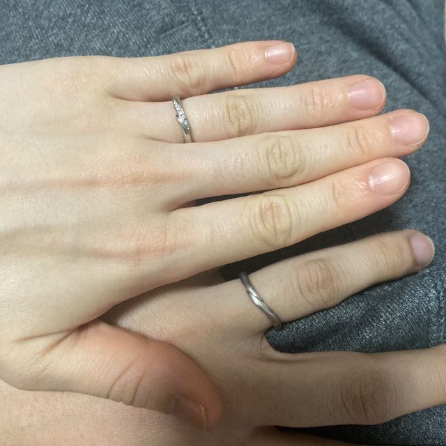 【アイプリモ(I-PRIMO)の口コミ】 指輪のデザインが、ダイヤの存在感があり形も可愛いかったので一目惚れを…