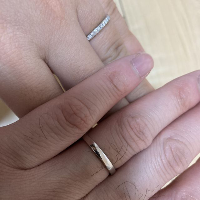 【銀座ダイヤモンドシライシの口コミ】 ずっと身につけることができるデザインを探していたところ、すごい綺麗な…