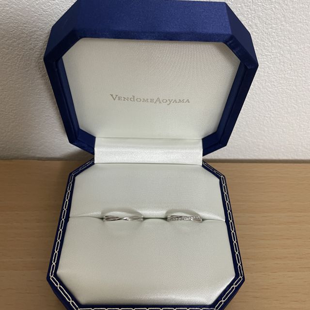【ヴァンドーム青山(VENDOME AOYAMA)の口コミ】 色んな指輪をネットで検索してました。最初は、存在感が欲しく、厚みのあ…