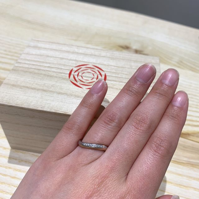 【出雲結(いずもゆい)の口コミ】 Instagramで知ったことがきっかけで、指輪のデザインや投稿されるスタッフ…