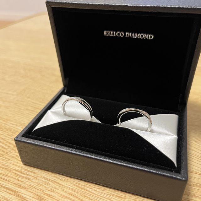 【エクセルコダイヤモンド(EXELCO DIAMOND)の口コミ】 デザインがたくさんあり、自分が気に入ったものを選べるなと感じたことや…